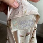 Vintage California Dynasty Romantic Light Pink Floral NightGown Robe Size Large Photo 5