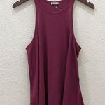 Free People  Wine Long Beach tank Top S Photo 9