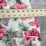 Sunrise Kingdom  Women’s White & Pink Hibiscus Hawaiian Shirt size Small Photo 10