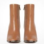 Paige Farah Square Toe Booties in Cognac, Size 6.5 NEW in Box $420 Photo 0