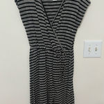 Caution to the Wind  Black‎ and White Casual Midi Sundress Photo 0