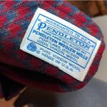 Pendleton  plaid blazer size 16 crimson blue Photo 3