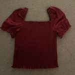 Urban Outfitters Magenta Smocked Top Photo 3