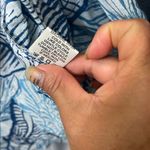 True Destinations Swimsuit Shirt Dress Summer Beach coverup EUC! Blue Size L Photo 3