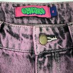 Empyre Tori Fuscia Acid Wash Skate Jeans Purple Size 4 Photo 1
