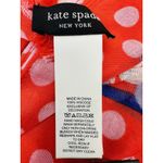 Kate Spade Kate Spade New York Red Springtime Floral Oblong Scarf Designer Feminine NWT Photo 5
