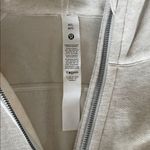 Lululemon Scuba Oversized Half-Zip Hoodie Sweatshirt in Heathered Bone Size M/L Photo 9