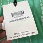 RUNAWAY THE LABEL Kayla Nori Cutout Dress Nori Green Print Size Medium NWT Photo 12