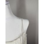 Victoria's Secret Vtg Y2k  White Velvet Tank Top Sz M Coquette Cottagecore Angel Photo 1