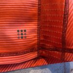 Title Nine NWT Stripe Runner short sleeve s/s top scoop neck Small Coral Photo 5