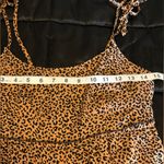 SheIn Cheetah Print Layered Ruffle Mini Dress Size Small Photo 7