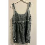 Free People Intimately Free Picnic in the Parc Mini Slip Charcoal Combo sz. M Photo 4