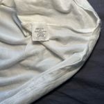 Cha Cha  vente white with colorful sleeves size large Photo 6