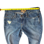Abercrombie & Fitch Y2K Abercrombie Size 6‎ Erin Vintage 5 Pocket Jeans Low Rise Bootcut Distressed Photo 8
