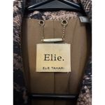 Elie Tahari Rare Snakeskin Print Blazer Size 10 Brown Lined Jacket Retail $298 Photo 6