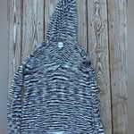 Nic+Zoe  | medium hooded sweater | black & white Photo 2