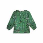 Hope & Harlow Green Boho Blouse, size S, Boho, Cottagecore Photo 1