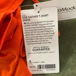 Athleta #514  NEW Side Gather T-Shirt Dress Photo 7