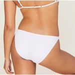 ANDIE NWT  x Demi Moore The Tropez Bikini Bottom In White Crochet Size Medium Photo 1