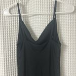 Topshop  Black Satin Midi Dress Photo 6