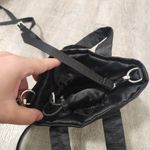 PINK - Victoria's Secret Victoria's Secret PINK Black Satin Mini Crossbody Bag Photo 4