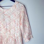 Roseanna Silk Floral 3/4 Sleeve Open Back Dress From France Size 4 Photo 3