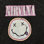 Nirvana Smiley Face Mineral Wash T-Shirt in size 2X Photo 1
