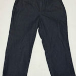 Christopher & Banks  Cropped Dark Wash Trousers, Size 4 Photo 0