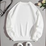 Boutique Smiley face Graphic Pullover sweatshirt New Photo 1