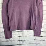 Eddie Bauer Women’s M Lavender Purple 100% Wool Turtleneck Sweater Classic Fall Photo 3