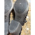 Eileen Fisher  Classic Black Rory Woven Leather Sandal Open Toe Shoes Womens 9 Photo 13