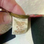 Victoria's Secret Gold Label Victoria Secret kimono robe, green floral, 100% silk, tie sash: S Photo 6