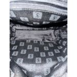 YSL Yves Saint Laurent Black Whipstitch Leather Flap Backpack Designer Luxury Photo 6