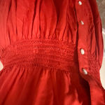 Wrangler Retro | Red snap front western dress size small Photo 4