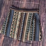 fab'rik  Mini Wrap Skirt Vibrant Colors Size Medium Photo 2