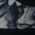 Love Of Ballet “Francoise Floral” Racerback Sports Bra L – Black Marble Blue Size M Photo 5