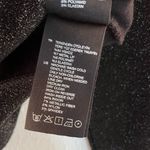 & Other Stories Other Stories Sweater Black Metallic Sparkle Puff Shoulder Sweater Sz 8 GUC Photo 8