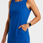 Title Nine Unconventional Sleeveless Dress Blue Photo 0