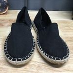 BP. Espadrille Flats Women's Size US 8.5M Black Round Toe Slip Photo 0