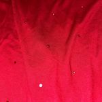 Daisy Fuentes  bling Elegant Red Women's Top shirt Photo 1