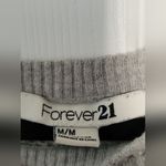 Forever 21 Size Medium Gray Short Sleeve Shirt Dolman Top Photo 1