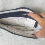 Kate & Alex vegan crock embossed crossbody Blue Photo 2