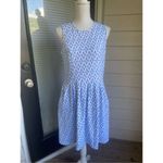 NWT Jude Connally Rachel Smooth Strech Sleeveless Tunic Dress M blue/ white Blue Size M Photo 10
