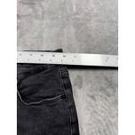 Good American High Waist Black Wash Crop Slim Fit Jeans Size 12 / 31 Photo 6