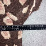 Mystree  Leopard‎ Print Long Cardigan Swater Women Small Open Front Metallic Photo 4