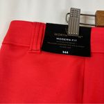 Worthington  | Modern Fit Watermelon Pink Slacks/ Business Casual Pants 14 Photo 7