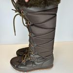 Nike Women's Apres Skyhigh 333620-221 Size 9 Brown Winter Boots Knee High EUC Photo 1