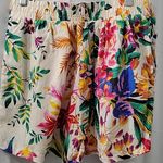 RACHEL Roy Line Floral Green and Yellow Bermuda Shorts Tropical Print Size S Photo 1
