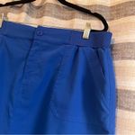 Christopher & Banks Christopher‎ & Banks Blue Skort Size 12 Photo 2
