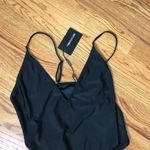 Pretty Little Thing  Black One-Piece Swimsuit NWT Photo 2